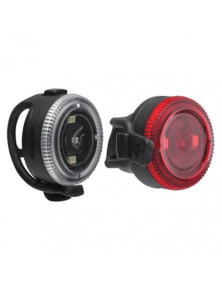 Luz delantera/trasera Blackburn Click Negro