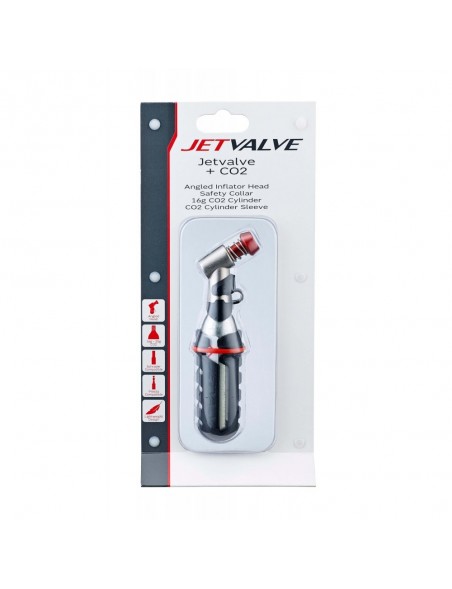 Cabezal para cilindro CO2 Jetvalve Weldtite