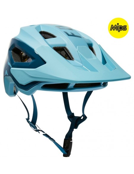 Casco FOX SPEEDFRAME PRO MIPS SULPHUR BLUE