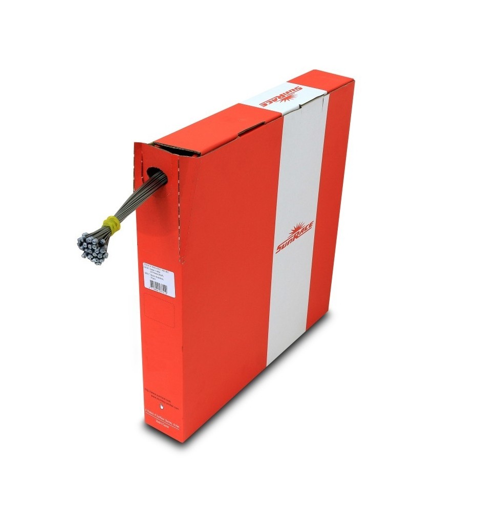 Piola de cambio SunRace ICS inox pulida 1.1x2300mm (50u) Piola de cambio SunRace ICS inox pulida 1.1x2300mm (50u)