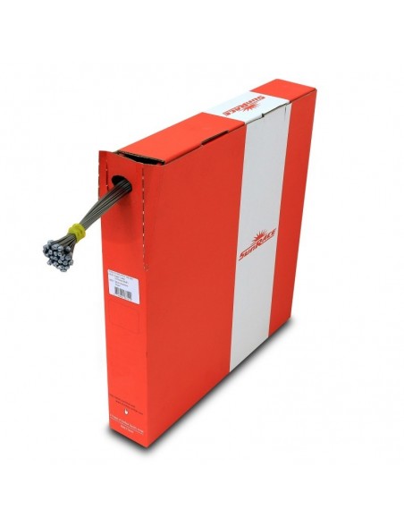 Piola de cambio SunRace ICS inox pulida 1.1x2300mm (50u)