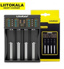 Cargador de pilas 18650 Llitokala