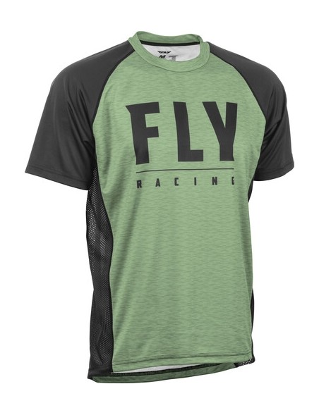 Jersey FLY RACING SUPER D SAGE HEATHER/BLACK