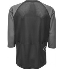 Jersey FLY RACING RIPA 3/4 SLEEVE BLACK/CHARCOAL GREY