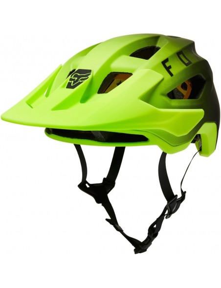 Casco FOX SPEEDFRAME MIPS NEGRO/AMARILLO
