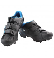 Zapatillas MTB FLR F-55 NEGRA/LINEA AZUL