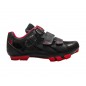 Zapatillas MTB FLR F-65 NEGRA LINEA ROJA