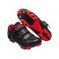 Zapatillas MTB FLR F-65 NEGRA LINEA ROJA