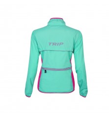 Cortaviento TRIP TURQ/PINK