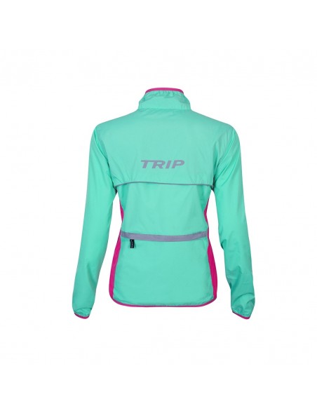 Cortaviento TRIP TURQ/PINK
