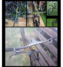 Manubrio Carbono TRIFOX RHB200 80mm GREEN