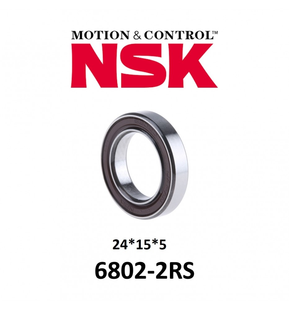 Rodamiento Sellado NSK 6802-2RS Rodamiento Sellado NSK 6802-2RS