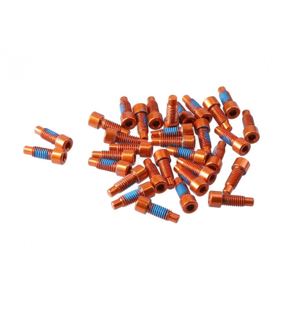 Pines Pedales MAGPED enduro 11mm ORANGE 32 pc ALU Pines Pedales MAGPED enduro 11mm ORANGE 32 pc ALU