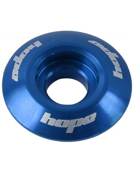 Tapa Hope de dirección sin perno Azul