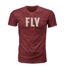 Polera FLY RACING WFH RED HEATHER