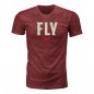 Polera FLY RACING WFH RED HEATHER Polera FLY RACING WFH RED HEATHER