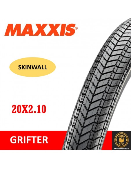 Neumático Maxxis BMX 20X2.10 GRIFTER SKINWALL