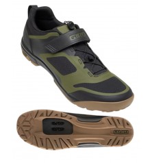 Zapatillas GIRO VENTANA FASTLACE BLACK/OLIVE