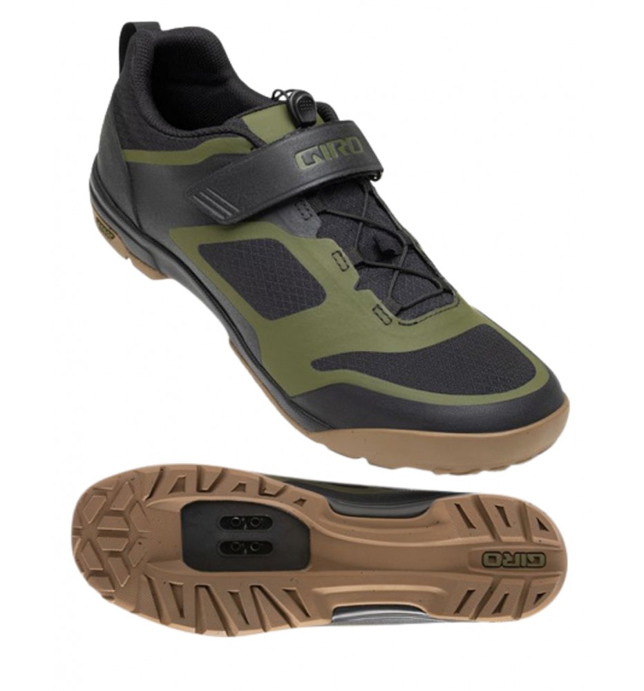 Zapatillas GIRO VENTANA FASTLACE BLACK/OLIVE Zapatillas GIRO VENTANA FASTLACE BLACK/OLIVE