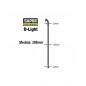 Rayos SAPIM D-Light Negro 288mm
