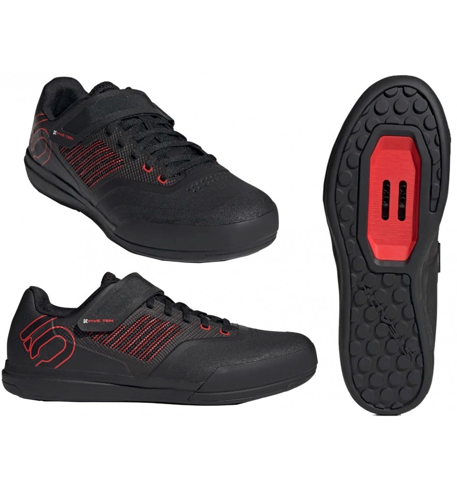 Zapatillas SPD FIVETEN HELLCAT PRO ROJO/NEGRO