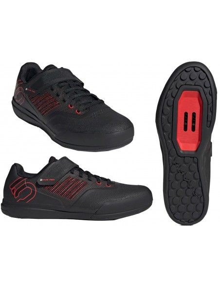 Zapatillas SPD FIVETEN HELLCAT PRO ROJO/NEGRO