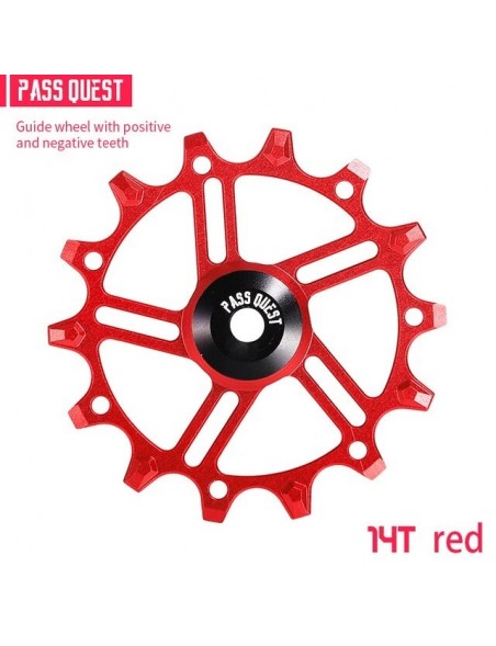 Roldanas NARROW WIDE 14T Red PASS QUEST