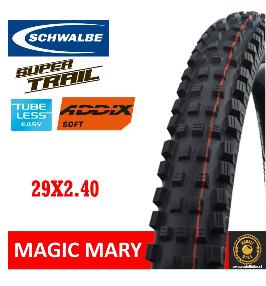 Neumático Schwalbe MAGIC MARY S/Trail/TLE/ ADDIX Soft 29x2.40 Neumático Schwalbe MAGIC MARY S/Trail/TLE/ ADDIX Soft 29x2.40