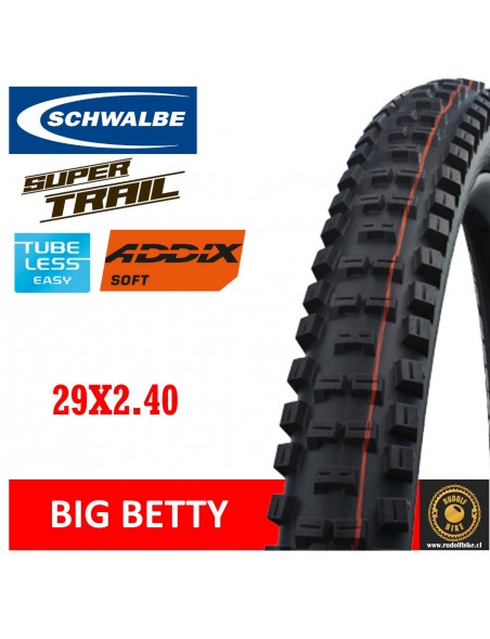 Neumático Schwalbe BIG BETTY S/Trail /TLE/ADDIX Soft 29x2.40