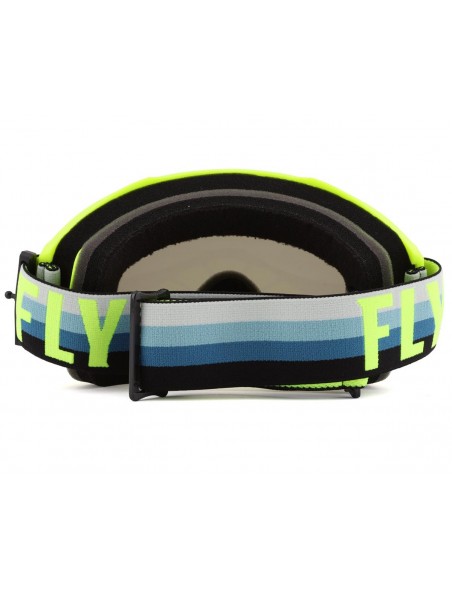 Antiparras FLY Racing ZONE HI-VIS/TEAL SMOKE LENS