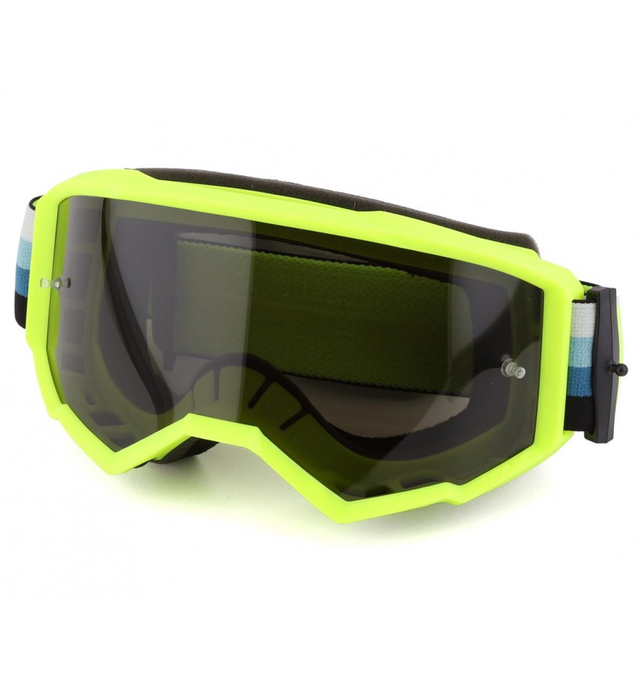 Antiparras FLY Racing  ZONE HI-VIS/TEAL SMOKE LENS