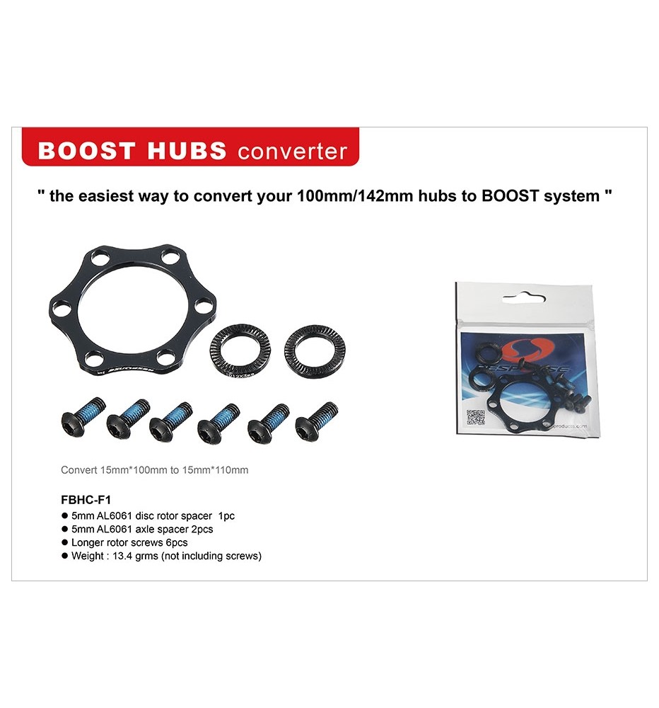 Adaptador Delantero Maza Boost Response FBHC-F1 Adaptador Delantero Maza Boost Response FBHC-F1