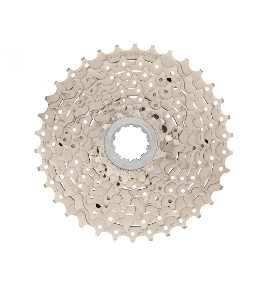 Piñon SHIMANO HG 9V CS-HG400-9 11-34 Plateado Piñon SHIMANO HG 9V CS-HG400-9 11-34 Plateado