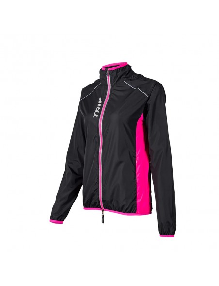 Cortaviento TRIP BLACK/PINK