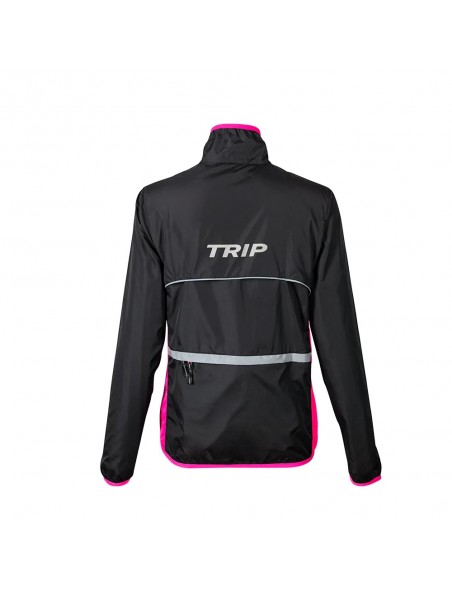 Cortaviento TRIP BLACK/PINK
