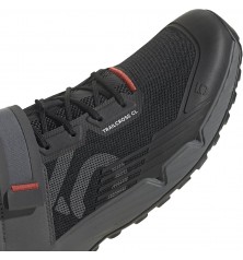 Zapatillas FIVETEN SPD TRAILCROSS CLIP-IN Negro/Gris/Rojo