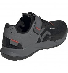 Zapatillas FIVETEN SPD TRAILCROSS CLIP-IN Negro/Gris/Rojo