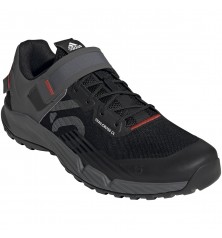 Zapatillas FIVETEN SPD TRAILCROSS CLIP-IN Negro/Gris/Rojo