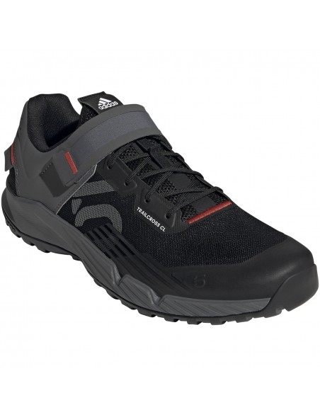 Zapatillas FIVETEN SPD TRAILCROSS CLIP-IN Negro/Gris/Rojo