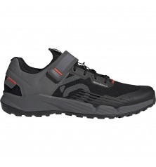 Zapatillas FIVETEN SPD TRAILCROSS CLIP-IN Negro/Gris/Rojo