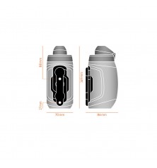 Botella FIDLOCK TWIST SET 450ML - GRIS