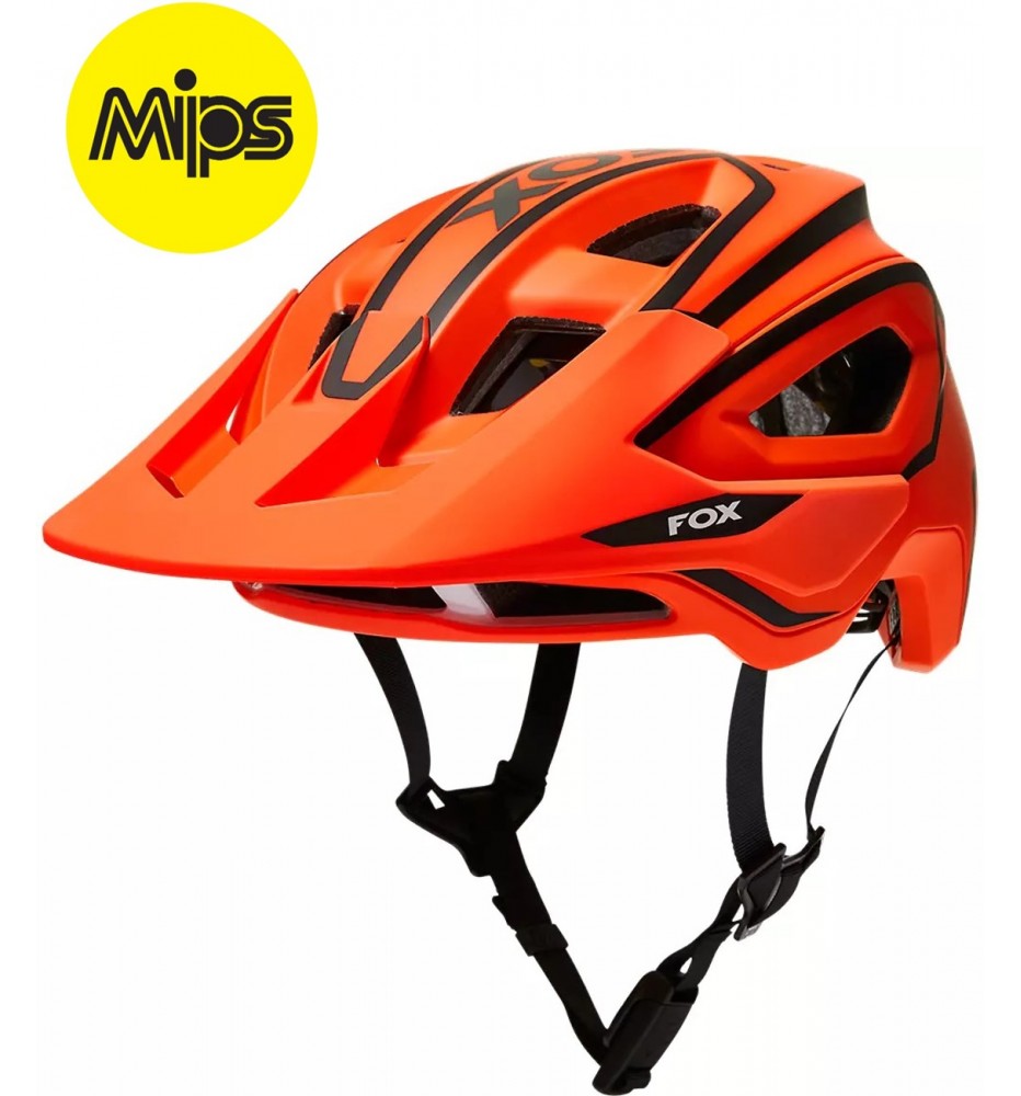 Casco FOX SPEEDFRAME PRO Dvide Naranjo Casco FOX SPEEDFRAME PRO Dvide Naranjo