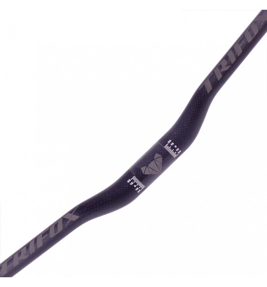 Manubrio Carbono TRIFOX RHB300 31.8x740 R18 GRAY Manubrio Carbono TRIFOX RHB300 31.8x740 R18 GRAY