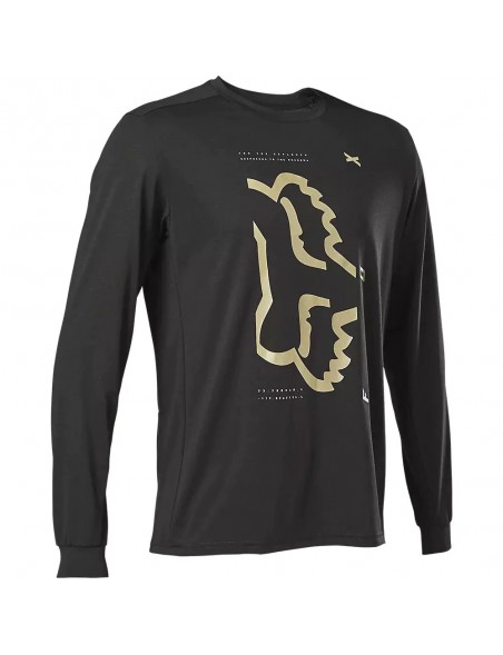 Jersey FOX Ranger Drirelease Negro