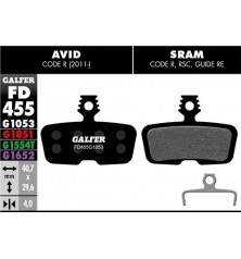 Pastillas Galfer Avid Code R Guide RE ESTÁNDAR