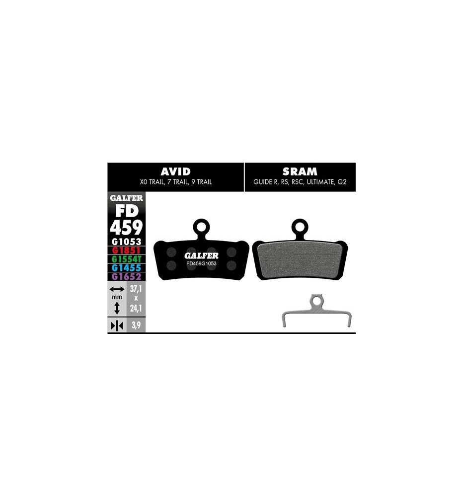 Pastillas Galfer Sram Guide R, RS, RSC, Ultimate, G2 Standard Pastillas Galfer Sram Guide R, RS, RSC, Ultimate, G2 Standard