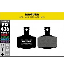 Pastillas Galfer Magura MT2, MT4, MT6, MT8, MTS ESTÁNDAR