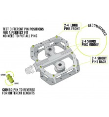 Pedales MAGPED Enduro 2 200N