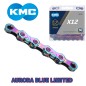 Cadena KMC X12 12V Aurora Blue 126L Cadena KMC X12 12V Aurora Blue 126L