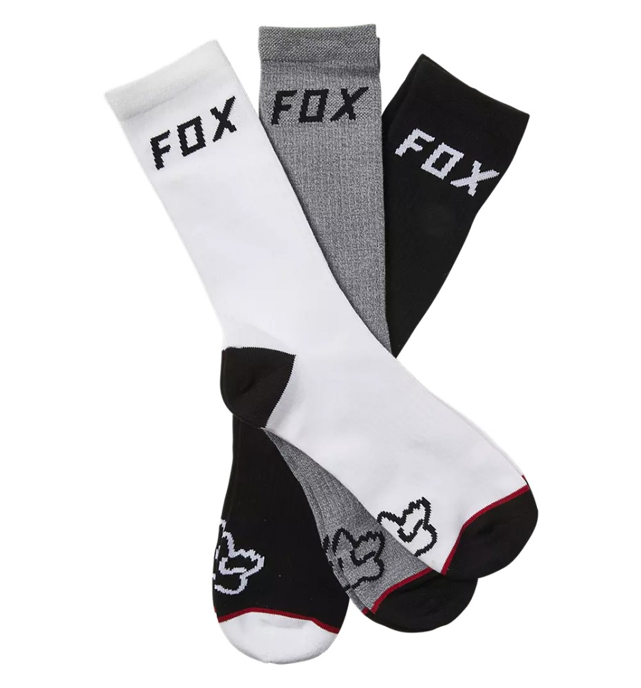 Calcetines FOX CREW PACK 3 MULTICOLOR Calcetines FOX CREW PACK 3 MULTICOLOR
